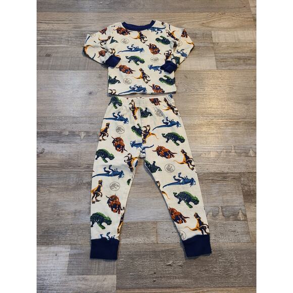 Jurassic world 3t boys dinosaur pajama set - Picture 1 of 6